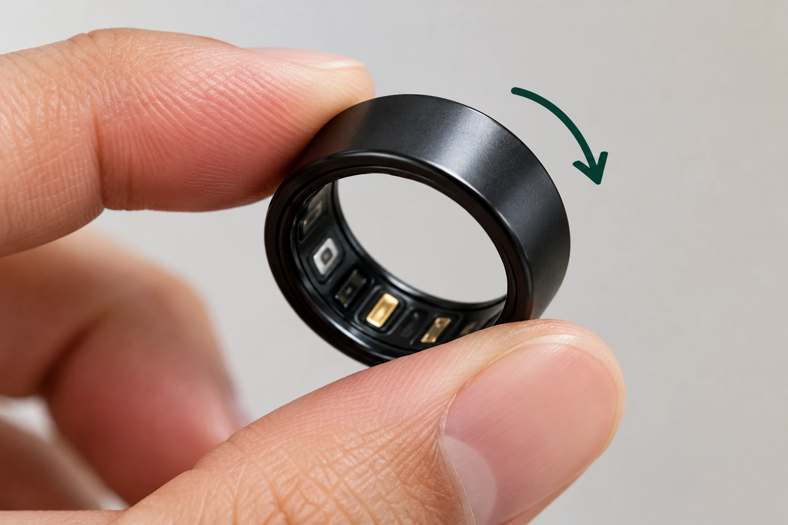 Position the sensor