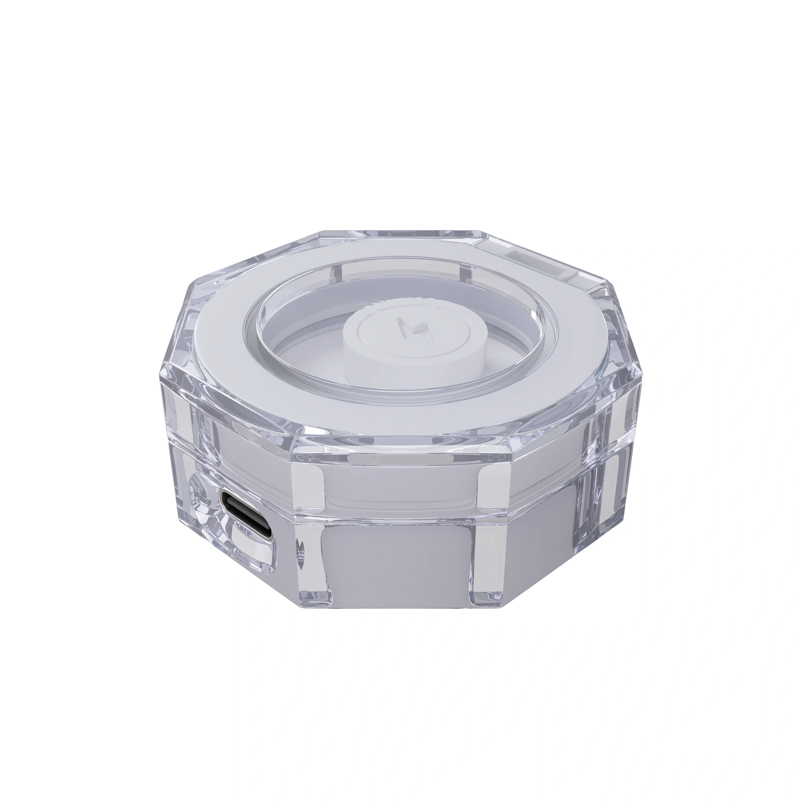 Ovelorring Smart Ring Ovelorring Smart Ring Ovelorring Smart Ring OVELOR Charging Case Octagon — smart ring image