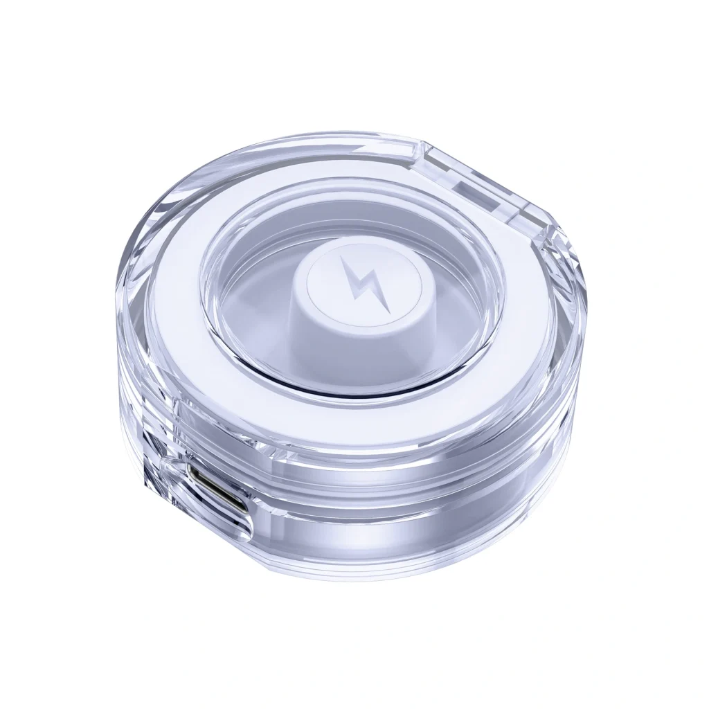 Ovelorring Smart Ring Ovelorring Smart Ring Ovelorring Smart Ring OVELOR Charging Case Round — smart ring image
